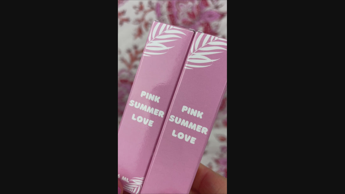 image of pink summer love viral lipgloss